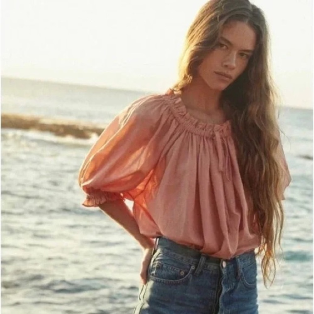 Doen Shore Top in Petal